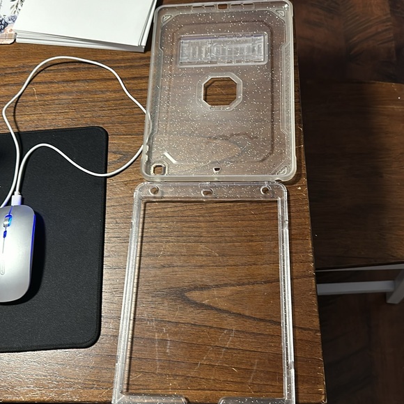 iPad Air clear glitter case - Picture 5 of 5